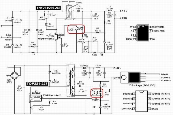 pn8136 схема блока питания